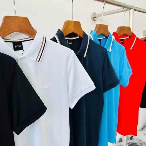 Prada, Zegna, Lacoste BOSS and Tommy series polo shirts