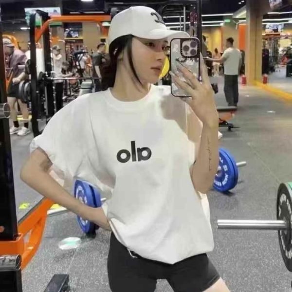 ALO large-logo T-shirts
