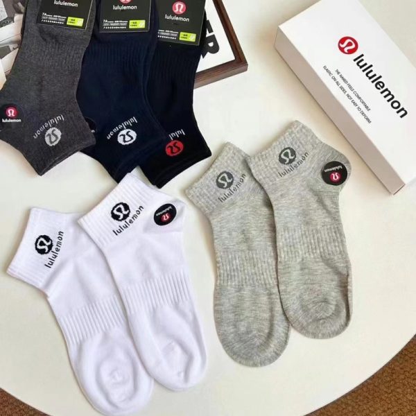 LuLu Men's  Athletic Ankle Socks