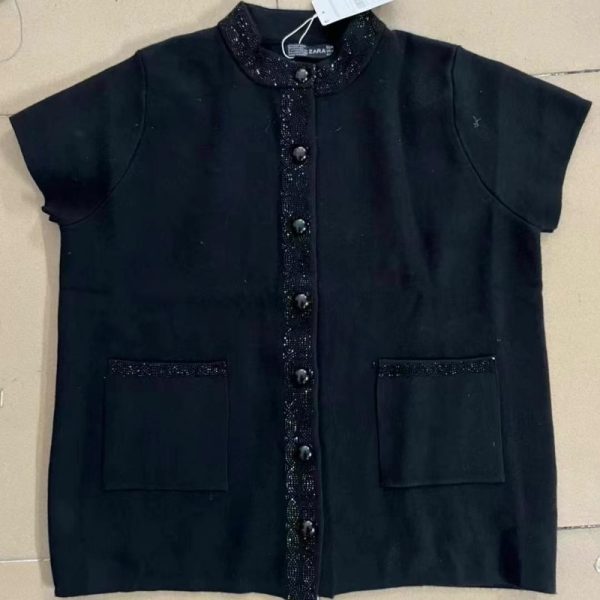 Zara rhinestone knit cardigans